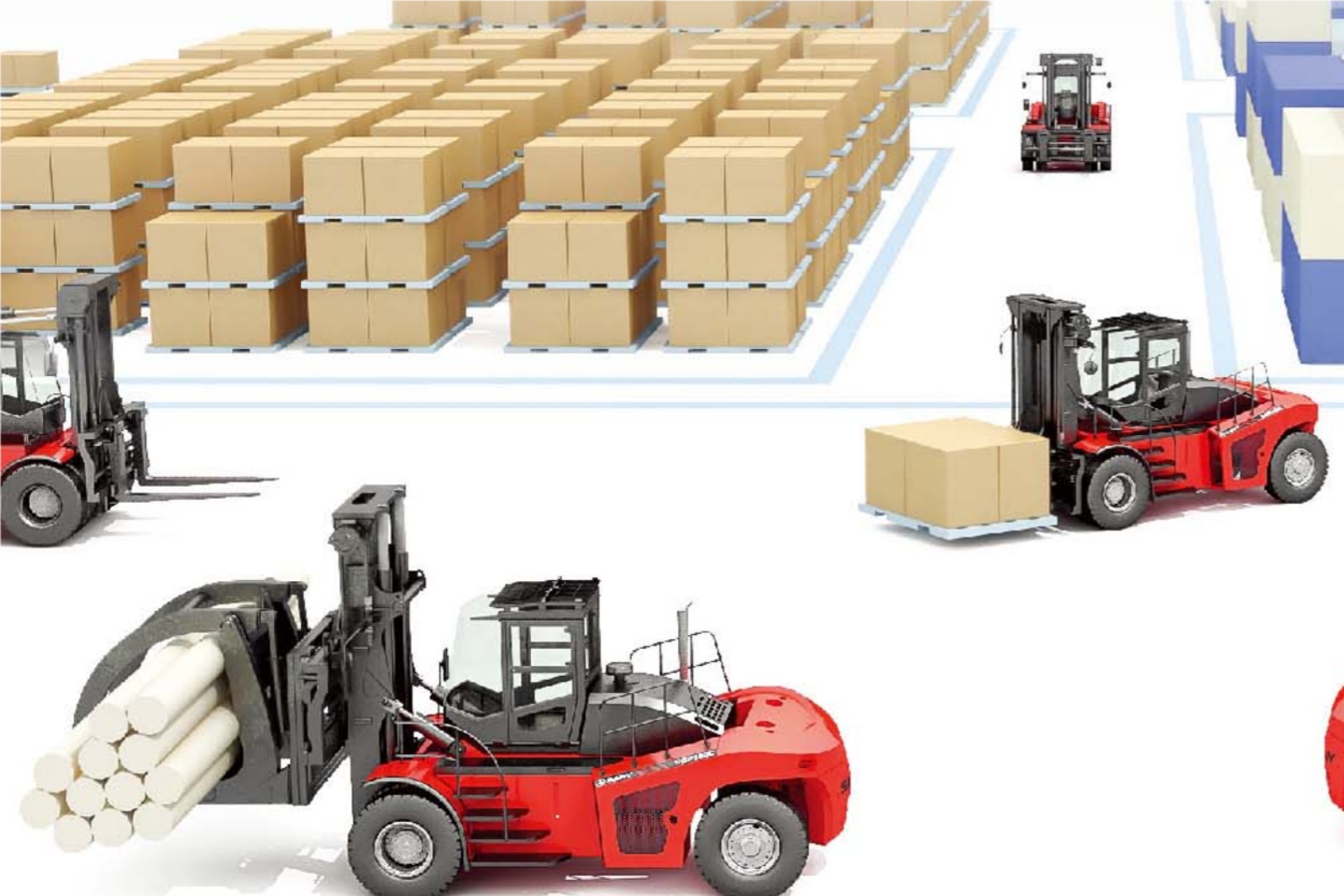 三一 平衡重式叉車(chē) SCPE100